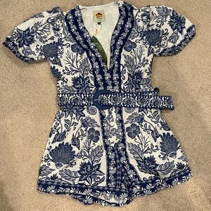 FARM Rio Belted Romper
